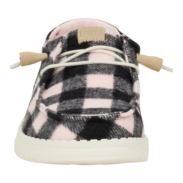 Wendy Buffalo Plaid - Pale Pink/Black