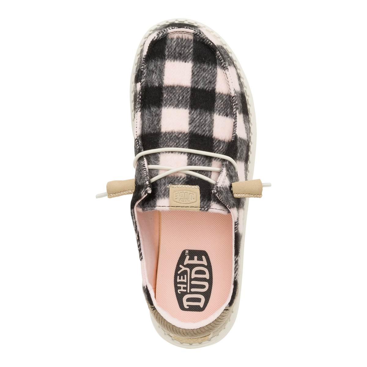 Wendy Buffalo Plaid - Pale Pink/Black