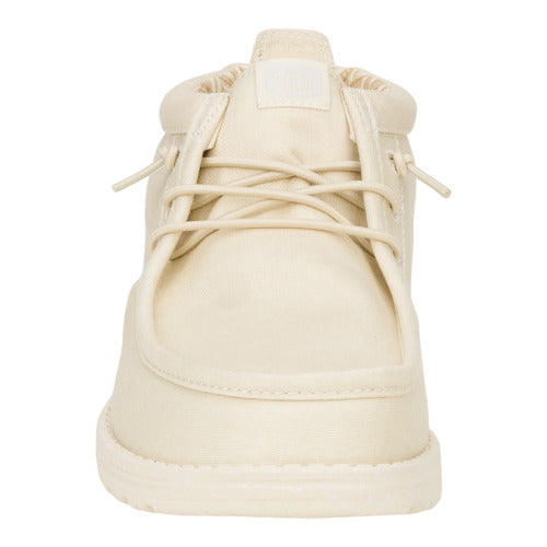 Wally Mid Stretch Canvas - Bone White