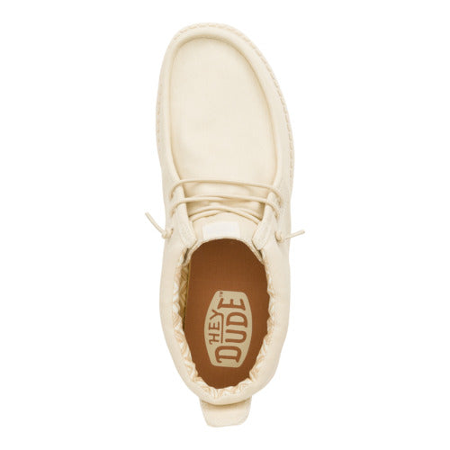 Wally Mid Stretch Canvas - Bone White