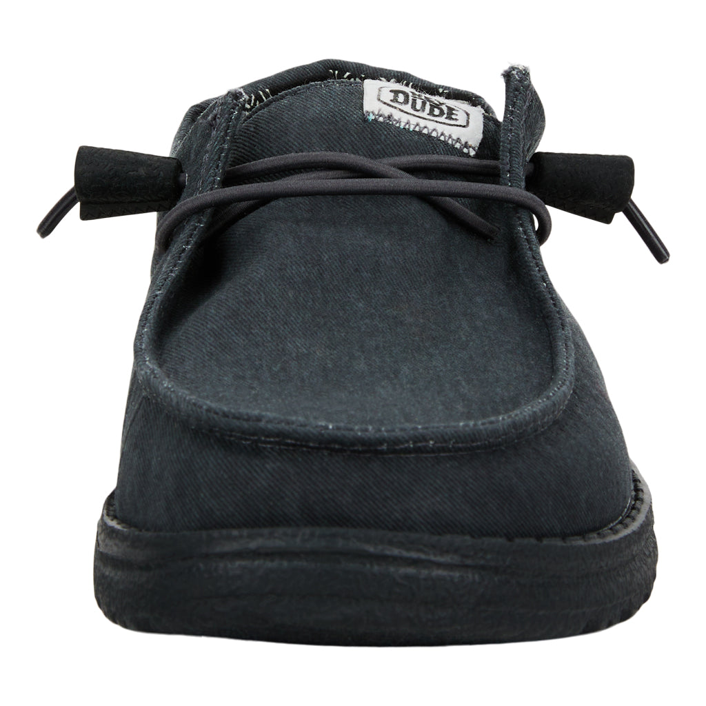 Wendy Stretch Canvas - Black/Black