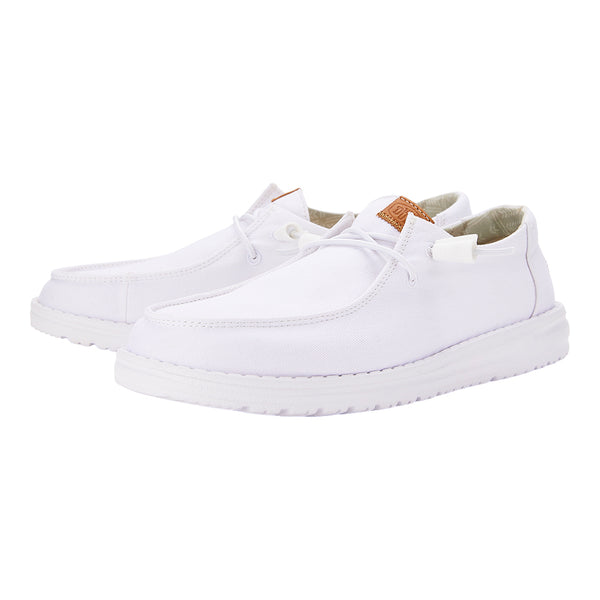 Wendy Stretch Canvas - White