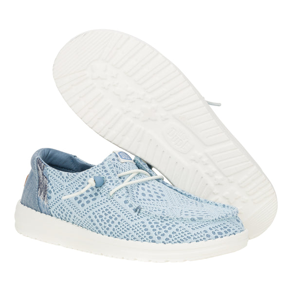 Wendy Boho Crochet - Light Blue