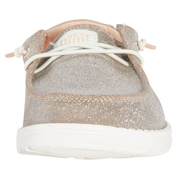 Wendy Toddler Metallic Sparkle - Rose Gold