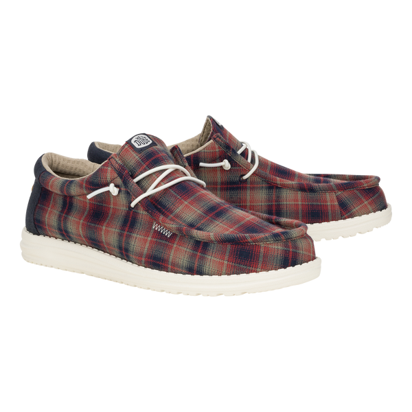 Wally Waffle - Red Plaid