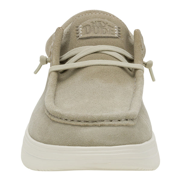 Wally Comf Suede - Stone Grey/Silver Birch