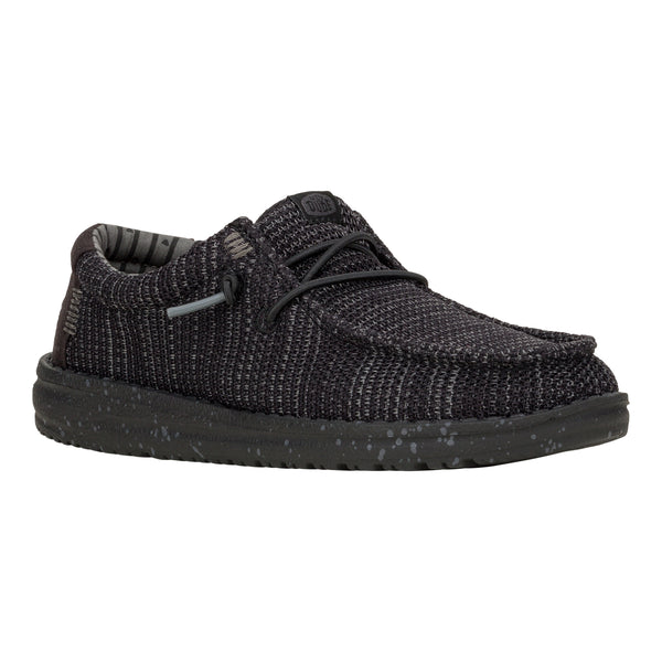 Wally Youth Stretch Mesh  - Black/Black