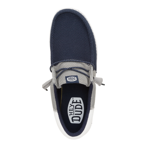 Wally Tri Varsity Mesh - Navy/Grey