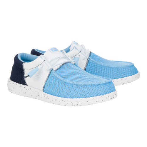 Wally Tri Varsity Mesh - Sky/White