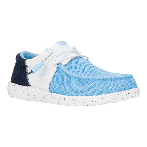 Wally Tri Varsity Mesh - Sky/White