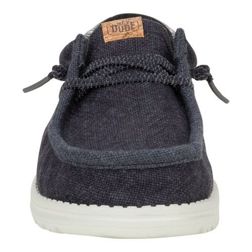 Wally Jute - Black/Granite Grey