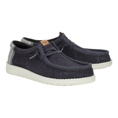 Wally Jute - Black/Granite Grey