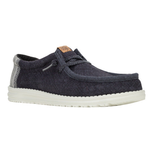 Wally Jute - Black/Granite Grey