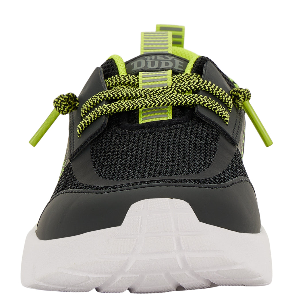 Sirocco Play Youth Sport Block - Black/Lime Punch