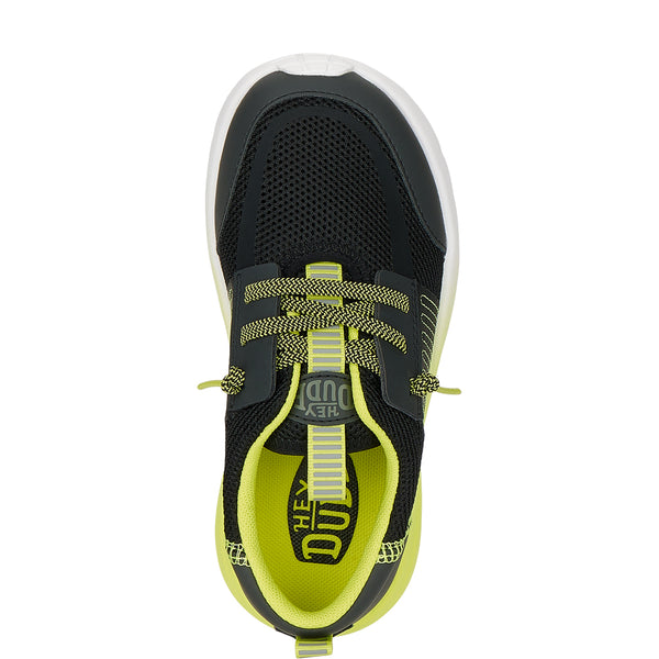 Sirocco Play Youth Sport Block - Black/Lime Punch