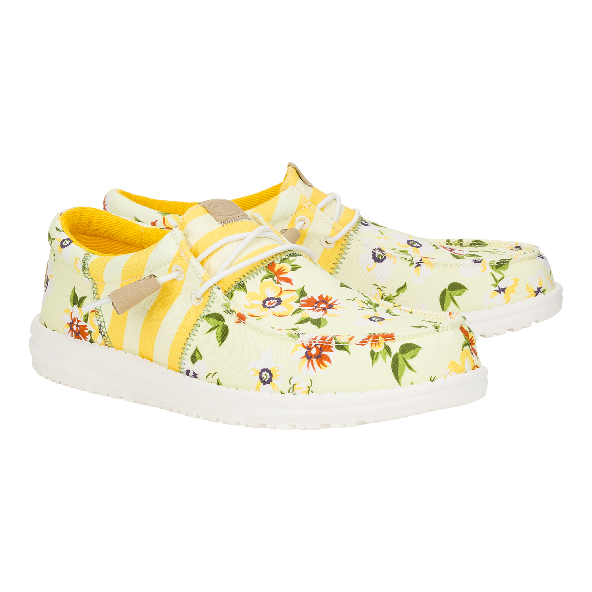 Wally Tri Mixed Floral - Yellow/Multi