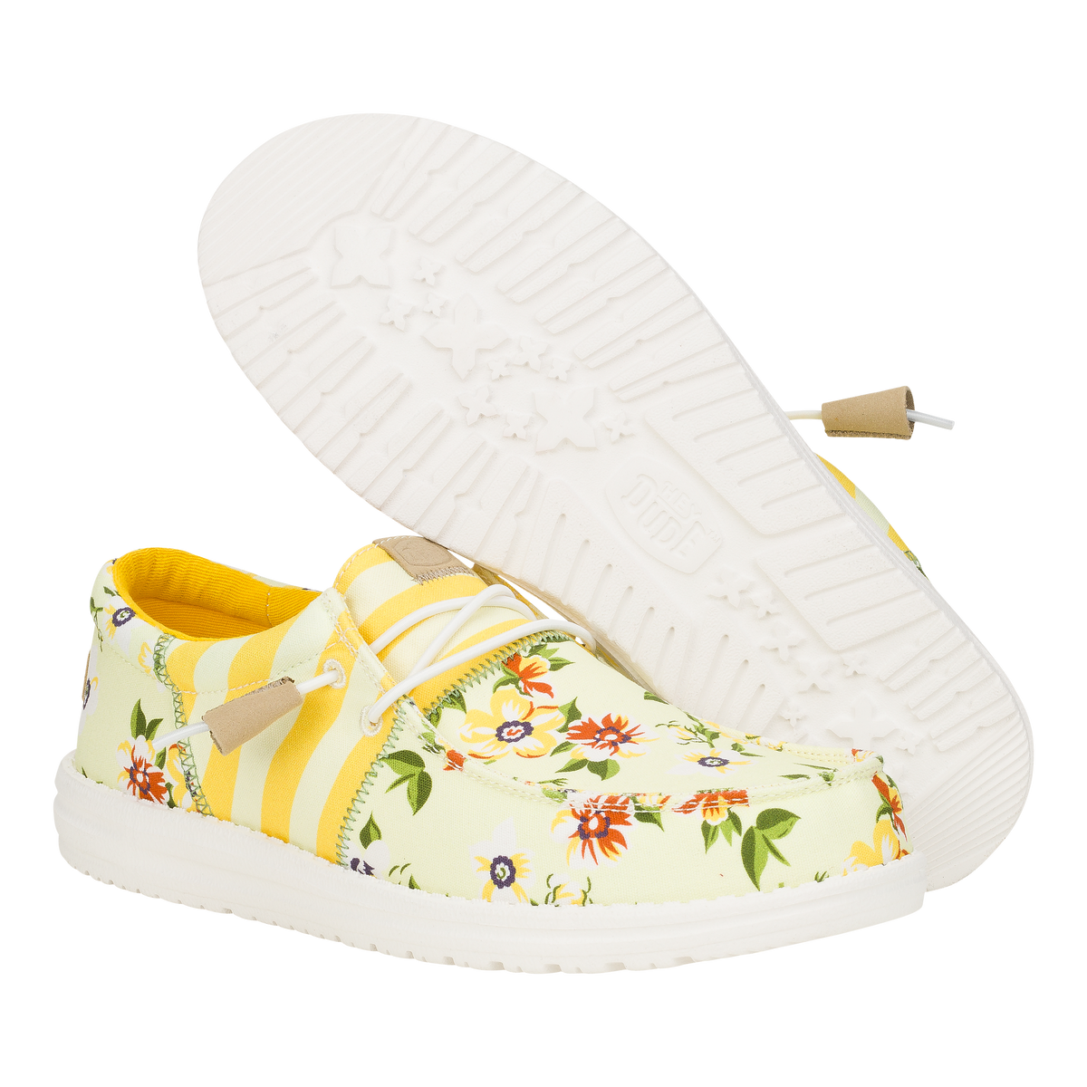 Wally Tri Mixed Floral - Yellow/Multi