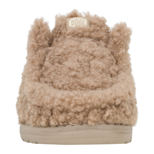 Wendy Slipper - Cozy Timber Wolf