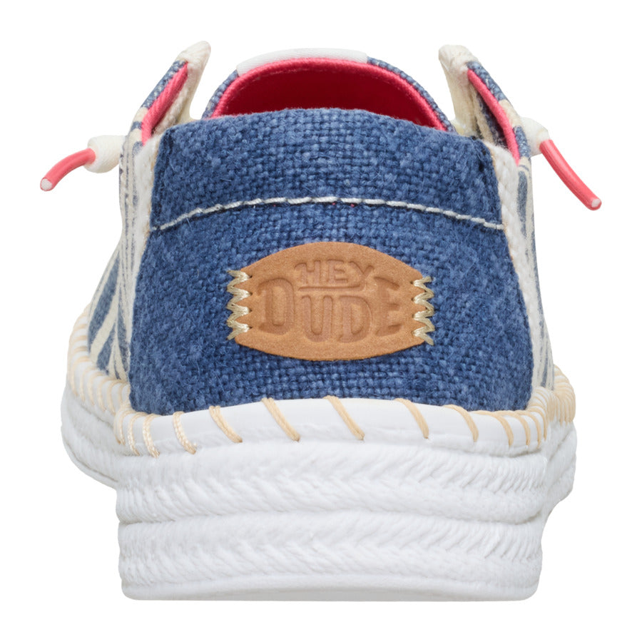 Wendy Espadrille Coast - Navy/White