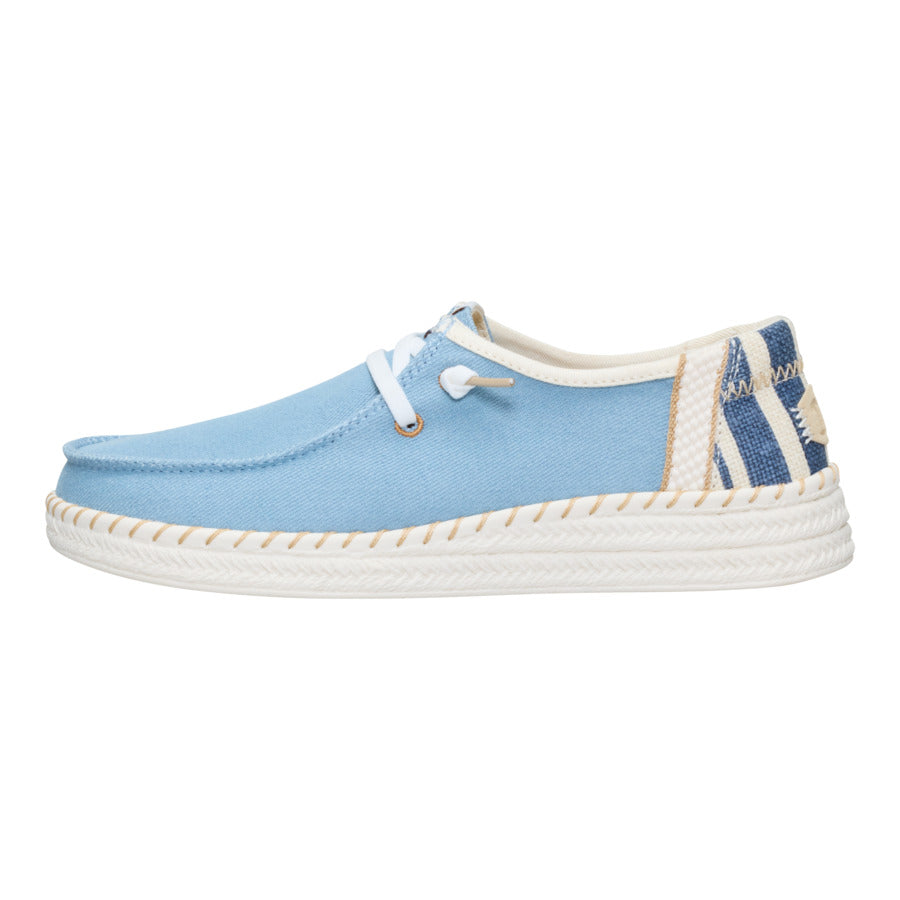 Wendy Espadrille Denim - Light Blue