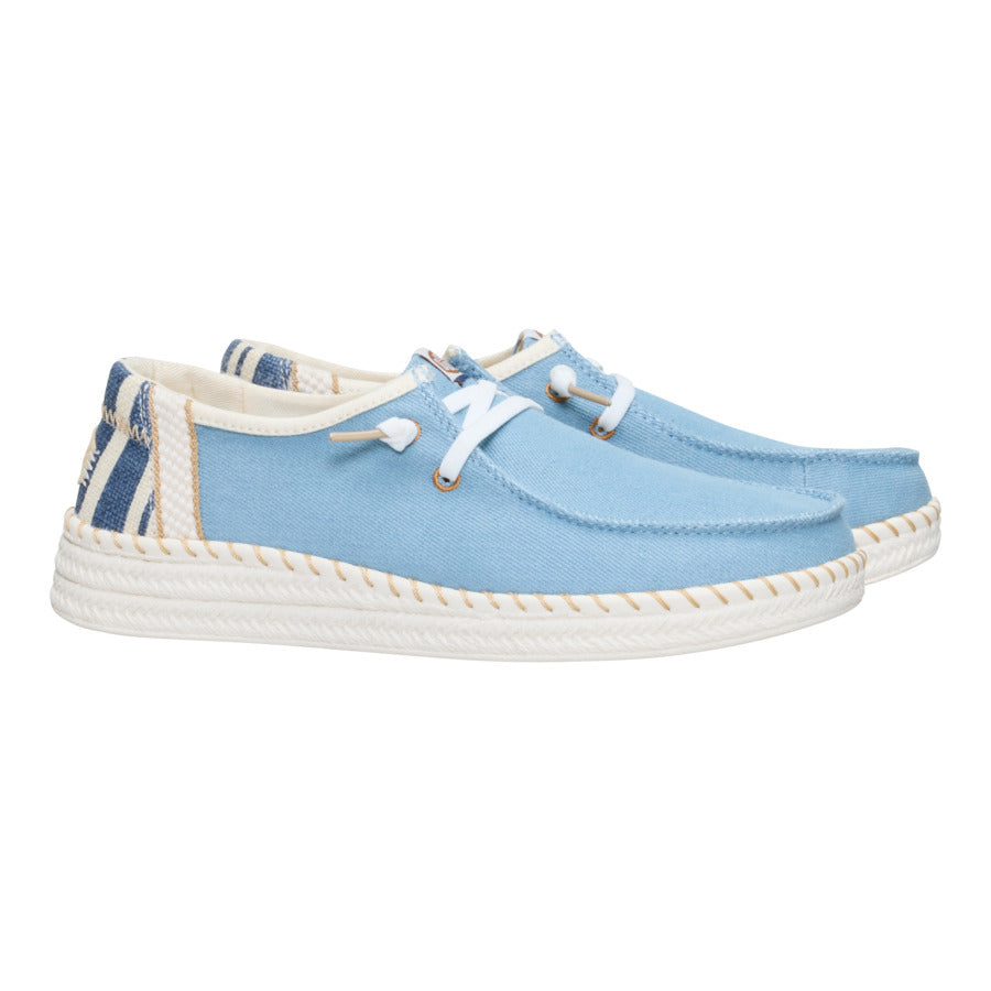 Wendy Espadrille Denim - Light Blue