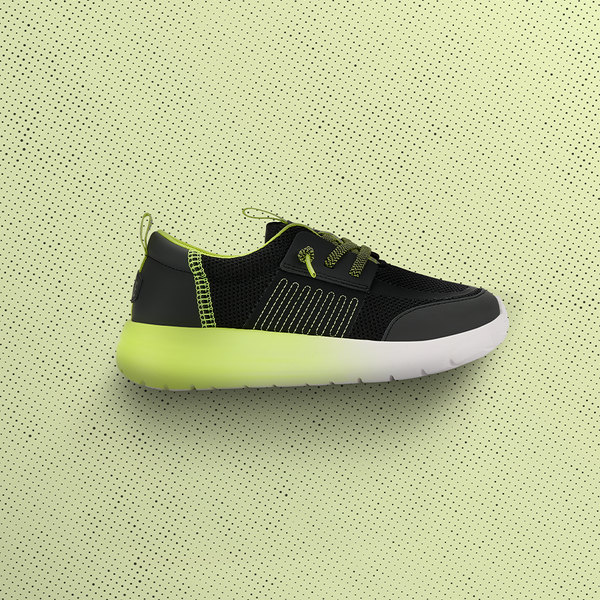 Sirocco Play Youth Sport Block - Black/Lime Punch