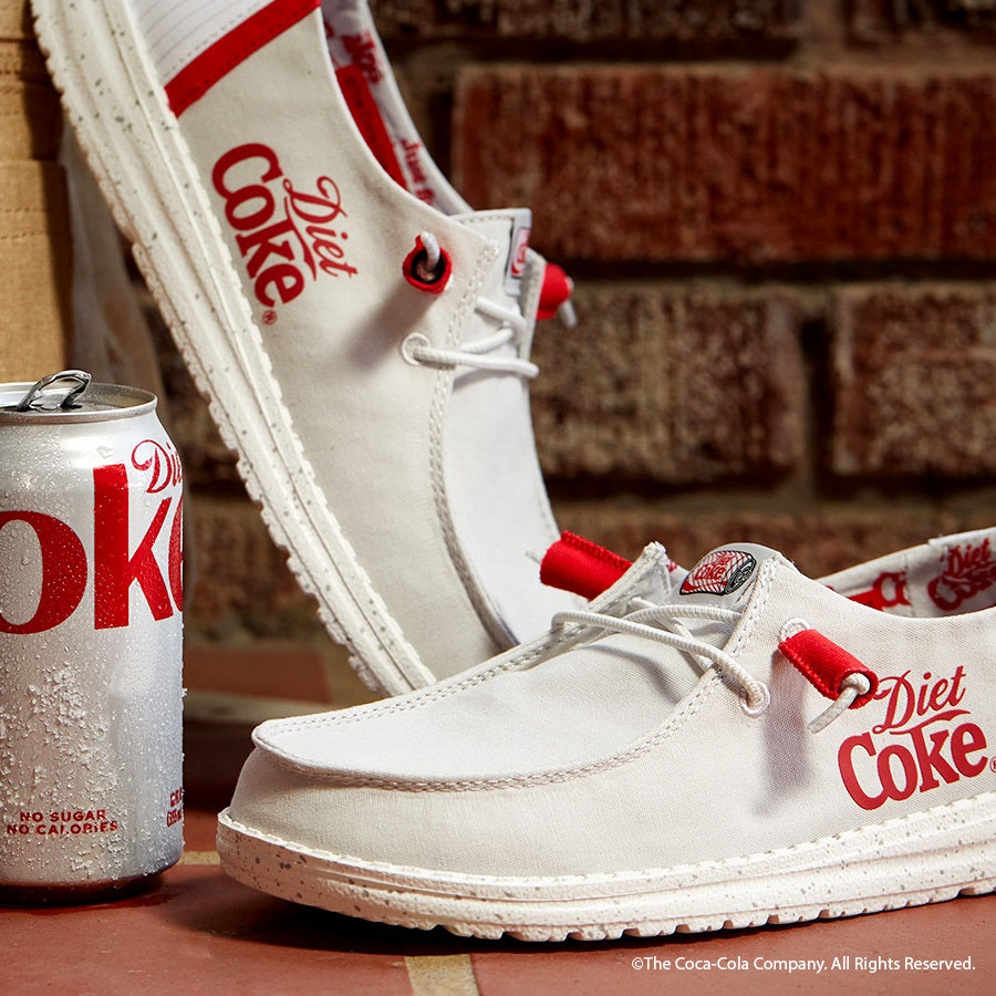 Wally Diet Coke - True Grey/Red